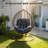 Egg Chair Cushion Replacement, 7.8in Thick Outdoor Hanging Chair Cushion, Waterproof Hammock Swing Cushion-843541775