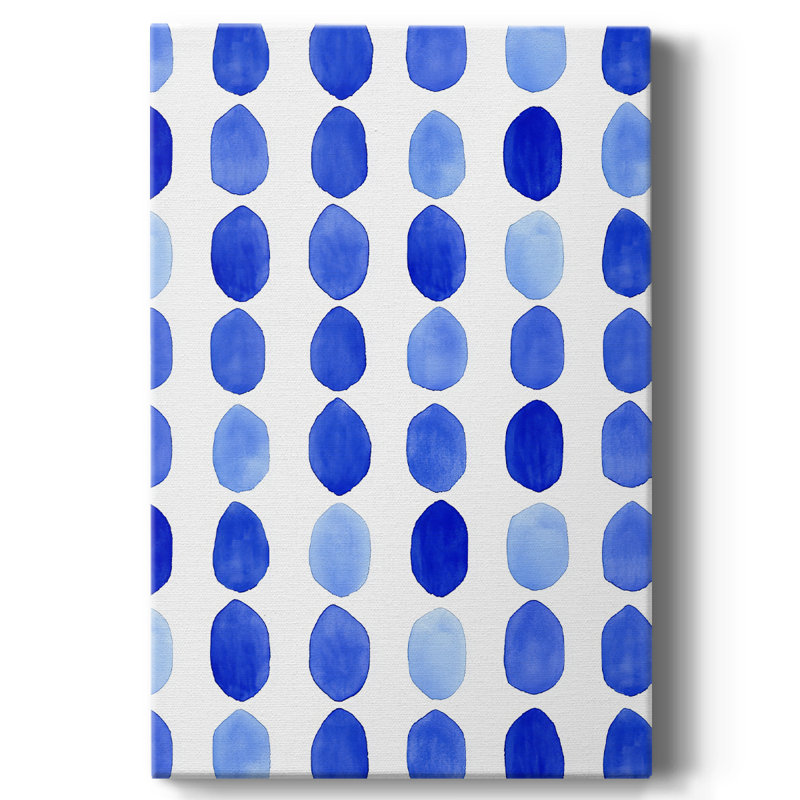 Toile tendue avec châssis abstrait CDXVI, H 18 po x l 12 po