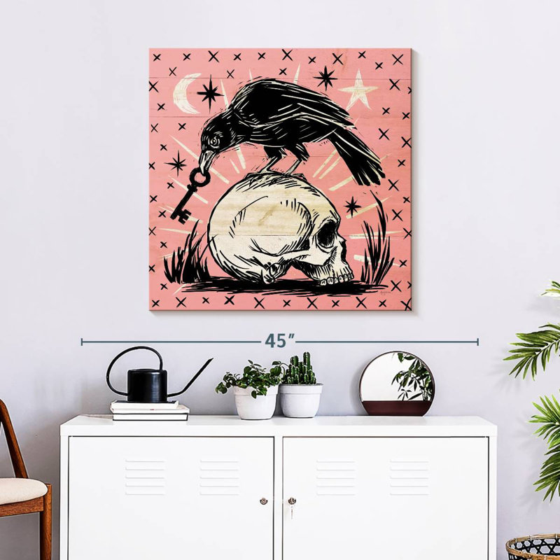 Rose mystérieux d'Halloween Kerner III, H 30 po x l 30 po