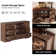 Laziza Modern Farmhouse TV Stand For Tvs Up To 100",3 In 1 Wood Entertainment Center,Tall TV Console Cabinet With Barn Door For Living Room,Bedroom