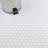 Hudson 1" Hex 11-7/8 " x 13-1/4 " Porcelain Mosaic Floor and Wall Tile-62376021