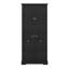 Armoire de rangement de salle de bain avec panier à linge inclinable-114244362