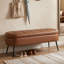 Banc de rangement de 43,7 po Mid-Century-129423036