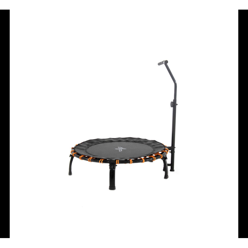 SkyFitness 39" Black Adjustable Handle Fitness Trampoline