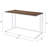 Walnut Writing Desk With USB Port-1808223555