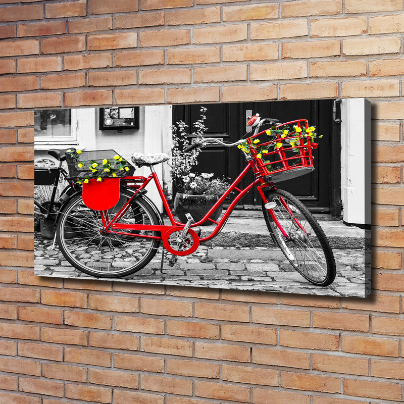 City Bike - Wrapped Canvas Print