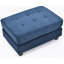 Repose-pieds élégant bleu marine contemporain-2119306426