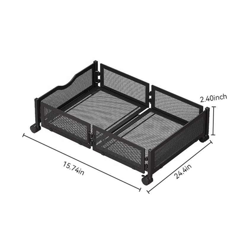 Underbed Storage Box With Wheels