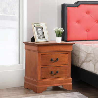Nanhey Wooden Nightstand