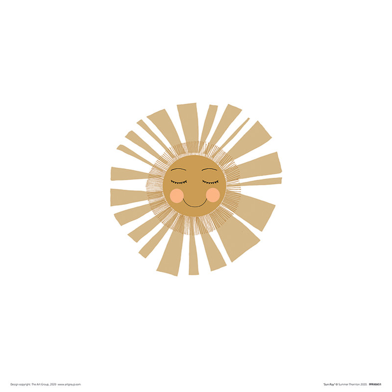 Sun Ray by Summer Thornton - No Frame Print, 30cm H x 30cm W x 0.1cm D