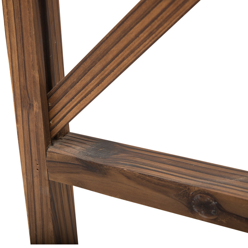 Arche de jardin en bois massif de 200 cm avec treillis pour plantes grimpantes, arche extérieure pour mariage dans le jardin