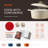 Overmont Enameled Cast Iron Dutch Oven, Heavy-Duty Casserole with Lid & Dual Handles, Perfect for Braising, Stews, Roasting and Bread Baking-122513274