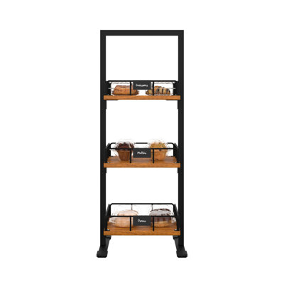 12 po Vitrine en bois pour boulanger, épicerie ou café