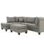 Reversible Sectional Sofa With Ottoman (Sectional)-988036156