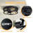Upgraded 3-Light Industrial Flush Mount Ceiling Light, Farmhouse Cage Design