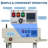 Continuous Bag Band Sealing Machine 600W Digital Temp Vertical Carbon Steel 0.24-0.47 inch Seal Width Digital Temperature Control Auto Feed for 0.02-0.8mm Plastic Bags Upright Stand