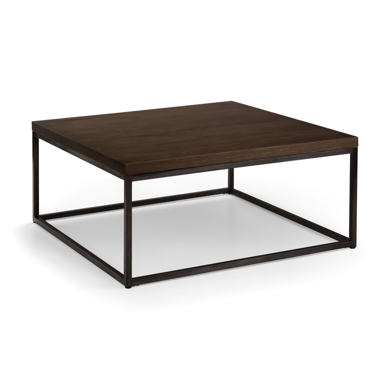 Githens Frame Coffee Table, Dark Oak