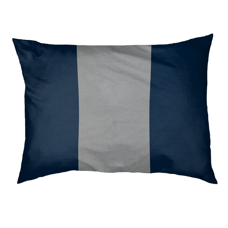 Coussin Detroit, Petit (l 28 po x P 18 po x H 6 po), Blue/Gray
