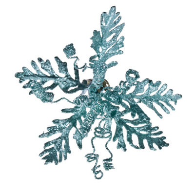 18cm Metal Plants & Flowers Holiday Shaped Ornament