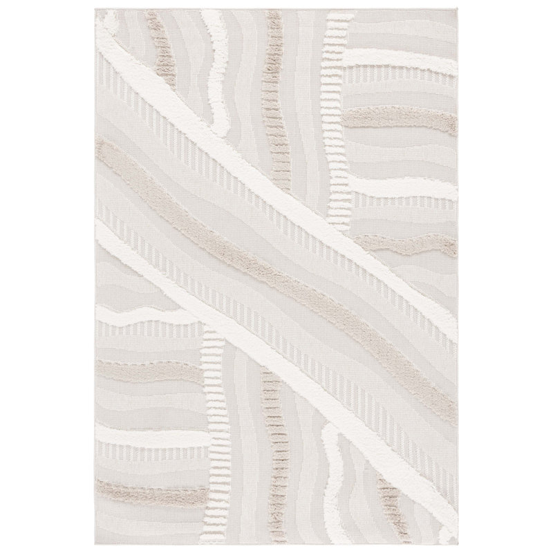 Kirrah Performance Abstract Rug, Rectangle 8' x 10'