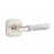 Satin Nickel/White Marble selected
