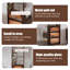 Nouvelle cloison de style minimaliste en bois 27,56 po