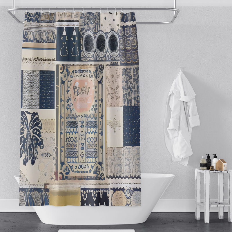 Rideau de douche Ardelis, H 72 po x l 70 po