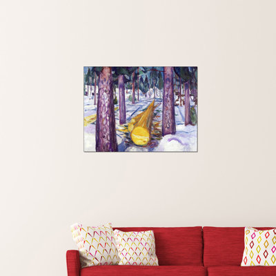Edvard Munch - Wrapped Canvas Painting