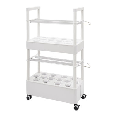 2-Tier 28-Hole Hydroponic Growing Kit With Light