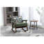 Chaise d'appoint Mid-Century moderne, chaise berçante