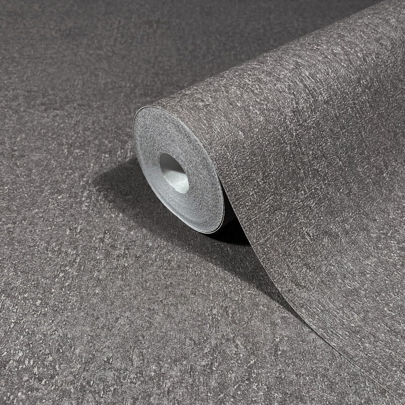 Galerie Odyssey Weathered Texture Wallpaper, Dark Grey