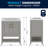 Ajmer 30'' Free-standing Single Bathroom Vanity with Undermount Sink and Open Storage Shelf-1417826129-1412929636