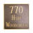 Estate Square Wall Plaque