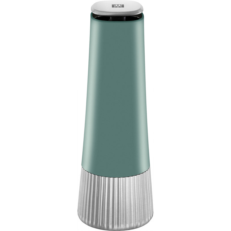 ZWILLING Spice Mill, Manual Upside-Down, Ceramic, Green