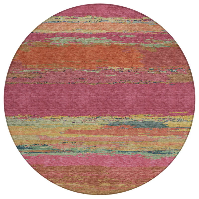 Christain Outdoor Rug, Round 8'