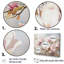 Magnolias sur la plage I - ensemble d'art sur toile Magnolias-107746790-107746792