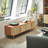 Modern Beige Solid Wood TV Stands