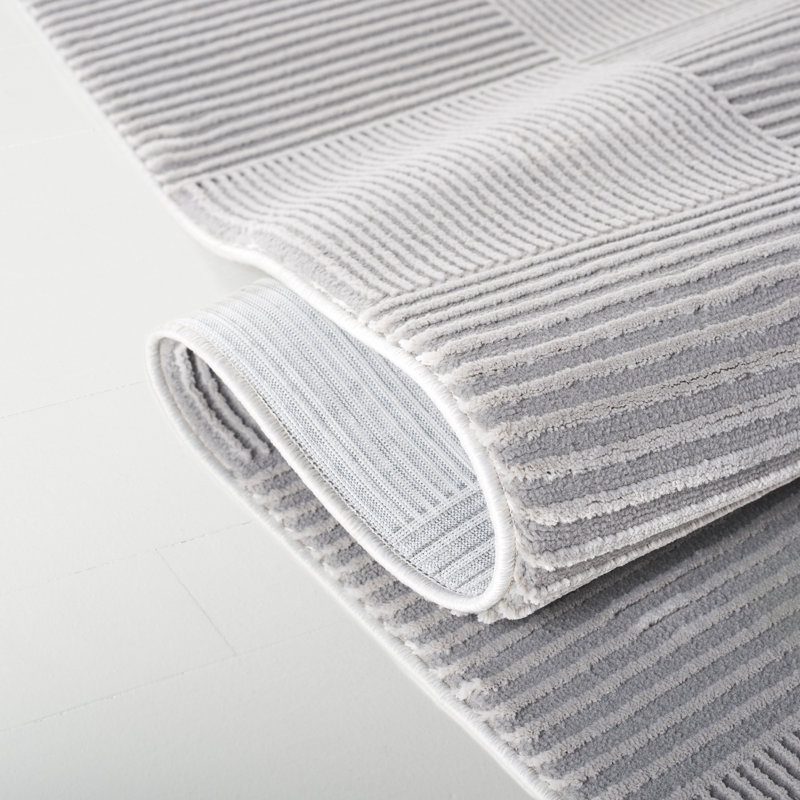 Tapis gris Lauren Ralph Lauren 1174, Rectangle 5 pi x 7 pi