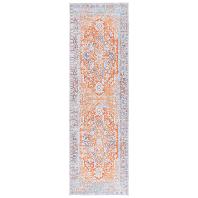 Shealin Machine Washable Performance Oriental Rug, Runner 2'6" x 8'