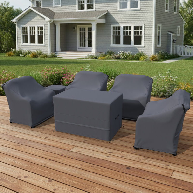 Layinsun Outdoor Conversation Sets Group Seating Patio Furniture Covers