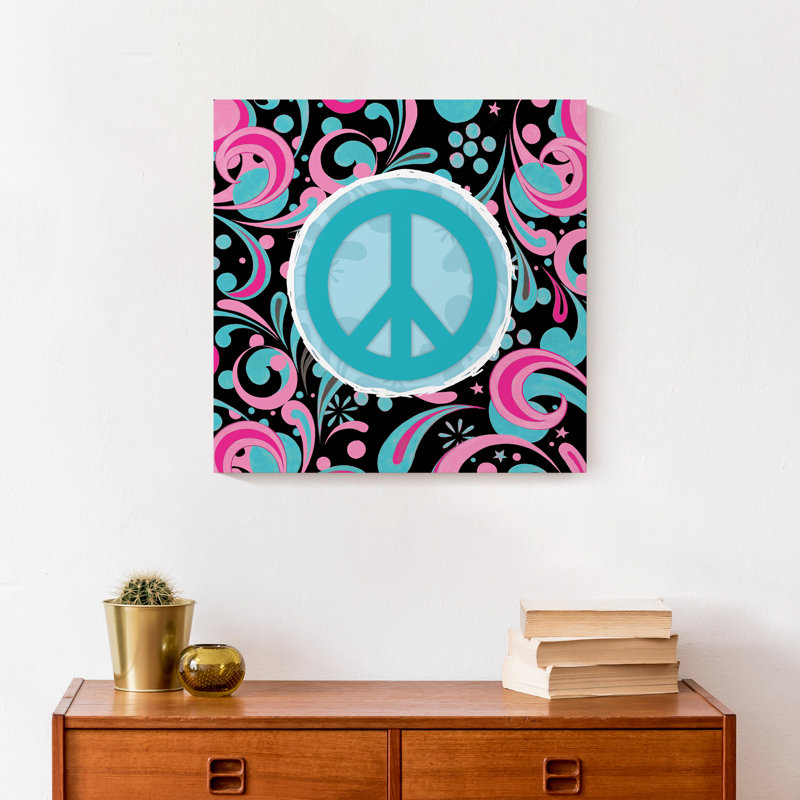 Art sur toile, H 16 po x l 16 po x P 1,25 po
