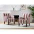 Iliana 27.15" Wide Transitional Upholstered Armchair with Nail Head Trim