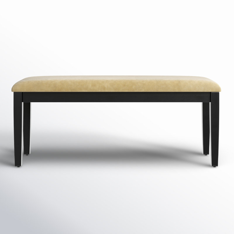 Norita Microfiber / Microsuede Upholstered Bench
