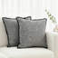 Housses de coussin texturées en coton texturé / Housses de coussin modernes / Taie d'oreiller élégante-116395881-118557127-118557126