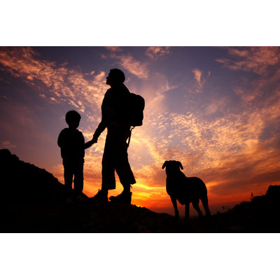 Mother and Son Hiking by Aydinmutlu