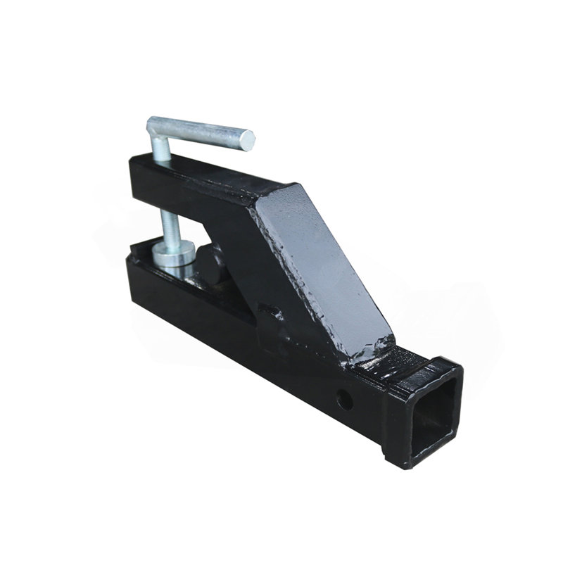 Clamp-On Bucket Hitch Receiver Attachments