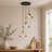 3- Light Dimmable Cluster Pendant Light with Mirror Glass