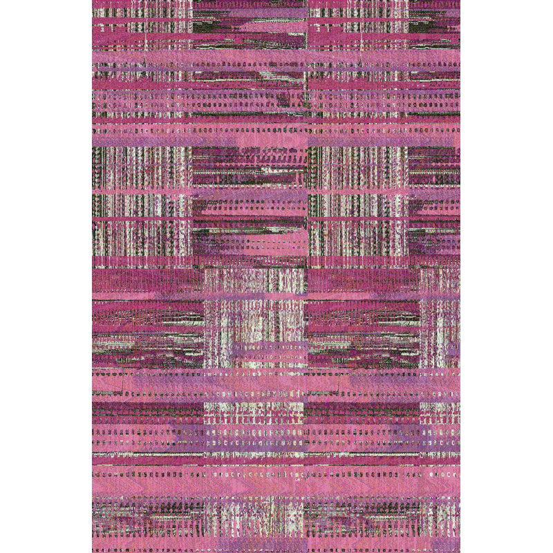 Premium Hall Carpet, 3.3 x 6.6 Feet, 100% Polyester, 0.3 in Pile Height | Antibacterial, Non-Slip Underside, Machine Washable | Elegant 3D Digital Print Design, Perfect for Entryways & Living Rooms