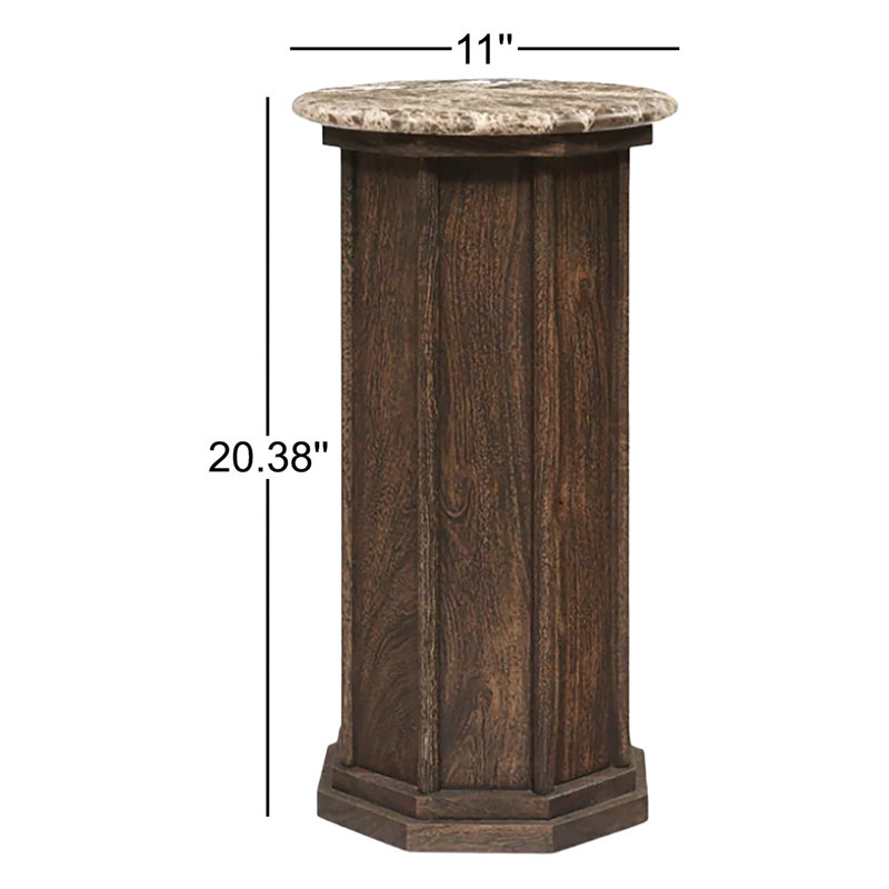 Pavlo Marble End Table