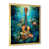 Gold Single Picture Framed